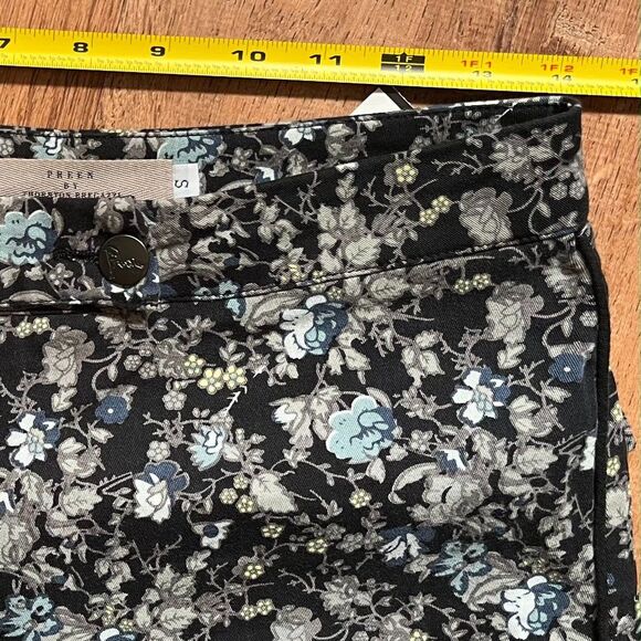 PREEN by THORNTON BREGAZZI Multicolor Floral Stretch Cotton Trousers Pants Sz S - Picture 7 of 9